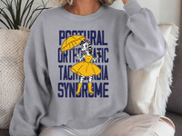 MMD Salt Zebra over POTS Style 1 - Sport Grey- Sweatshirt