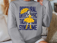 MMD Salt Zebra over POTS Style 1 - Sport Grey- Sweatshirt