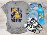 MMD Salt Zebra over POTS Style 1 Unisex classic tee