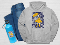 MMD Salt Zebra over POTS Style 1 Unisex Hoodie