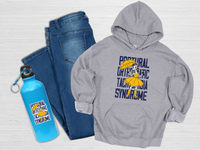 MMD Salt Zebra over POTS Style 1 Unisex Hoodie