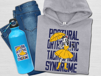 MMD Salt Zebra over POTS Style 1 Unisex Hoodie