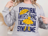 MMD Salt Zebra over POTS Style 1 - Sport Grey- Sweatshirt