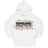 MMD Someone hang me with the Christmas lights Unisex Hoodie