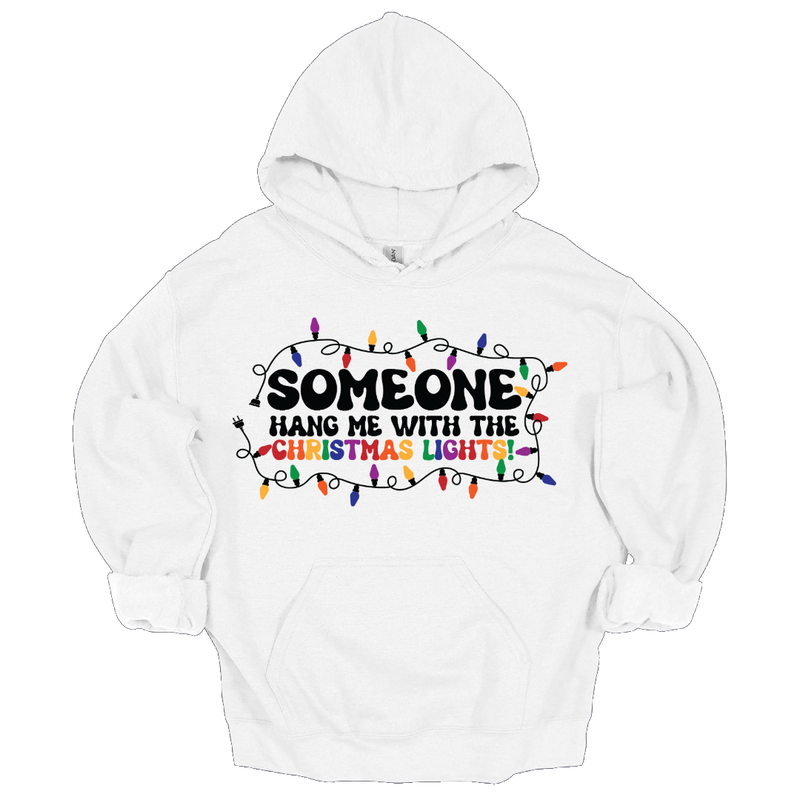 MMD Someone hang me with the Christmas lights Unisex Hoodie