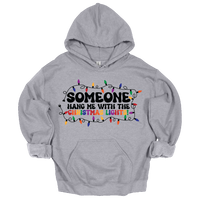 MMD Someone hang me with the Christmas lights Unisex Hoodie