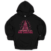 MMD Dreaming of a Pink Christmas Bow Tree Unisex Hoodie