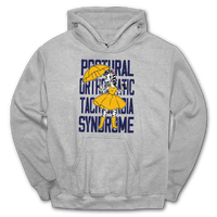 MMD Salt Zebra over POTS Style 1 Unisex Hoodie