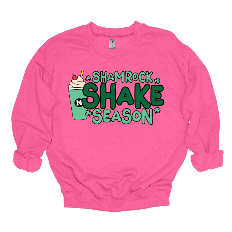 MMD Shamrock Shake Season Sweatshirt Unisex Classic Crewneck