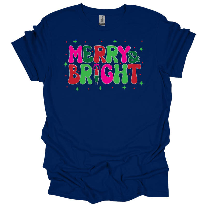 MMD Merry & Bright Unisex classic tee