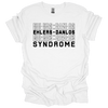 MMD Ehlers-Danlos Syndrome Stacked Font Unisex classic tee