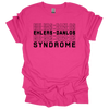 MMD Ehlers-Danlos Syndrome Stacked Font Unisex classic tee