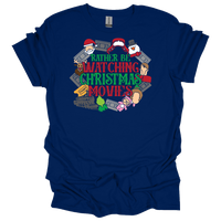 MMD Rather be Watching Christmas Movies Unisex classic tee