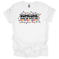 MMD Someone hang me with the Christmas Lights Unisex classic tee