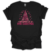 MMD Dreaming of a Pink Christmas Bow Tree Unisex classic tee