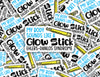 3" sticker | My Body Sounds Like A Glow Stick EDS.