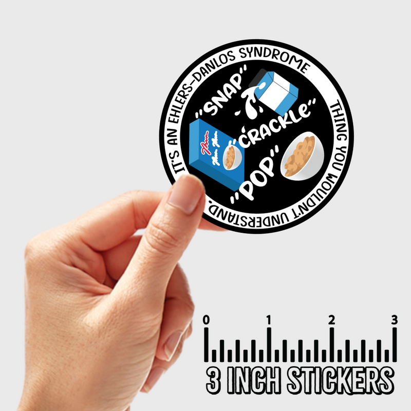 3" sticker | It's An Ehlers-Danlos Syndrome Thing You Wouldn't Understand SCP.