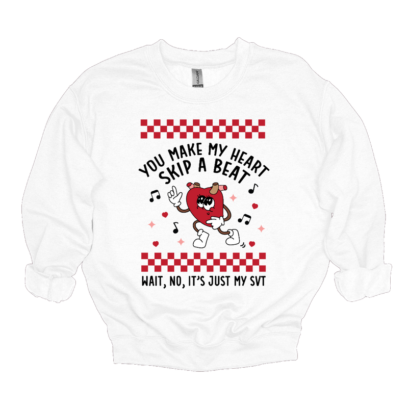 MMD You make my heart skip a beat -SVT Sweatshirt Unisex Classic Crewneck