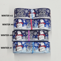 7/8  Beary Cold Outside ribbon