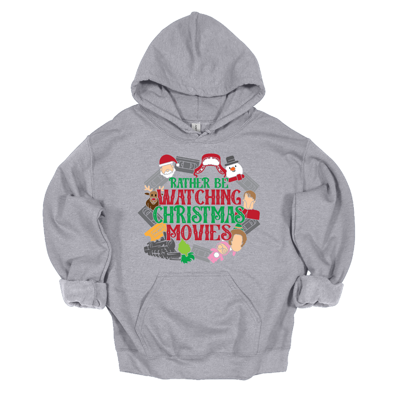 MMD Rather be watching Christmas movies Unisex Hoodie