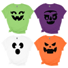 MMD Halloween Boo Crew Faces Unisex classic tee