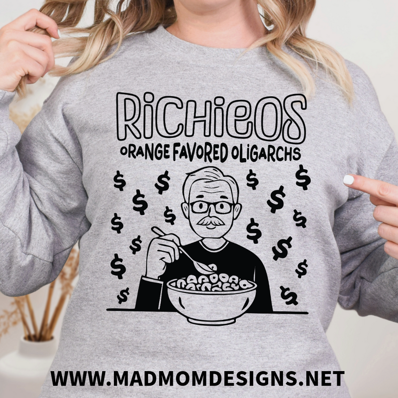 Richieos Cereal Sweatshirt Unisex Crewneck