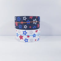 7/8  Red, White, Blue Stars